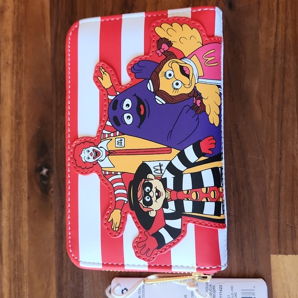 Loungefly Handbags - McDonald’s Small Zip Wallet